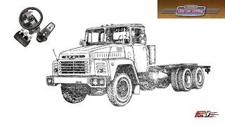 КРАЗ 250, КАМАЗ 54112, КАМАЗ МАСТЕР - тест-драйв, обзор, грузовики City Car Driving АРХИВ