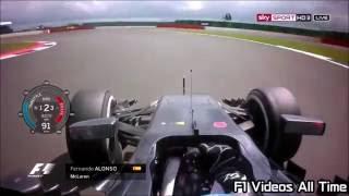 Fernando Alonso Onboard Laps - F1 2016 Silverstone [HD]