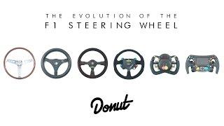 The Evolution of F1 Steering Wheels | Donut Media #FormFollowsFunction